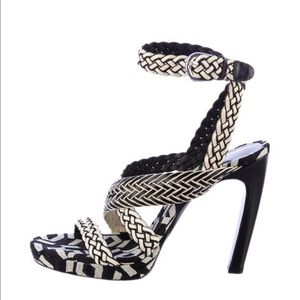 Dries Van Noten 39/9 braided sandals
